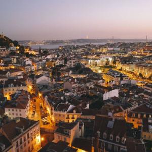 Lisbon at night