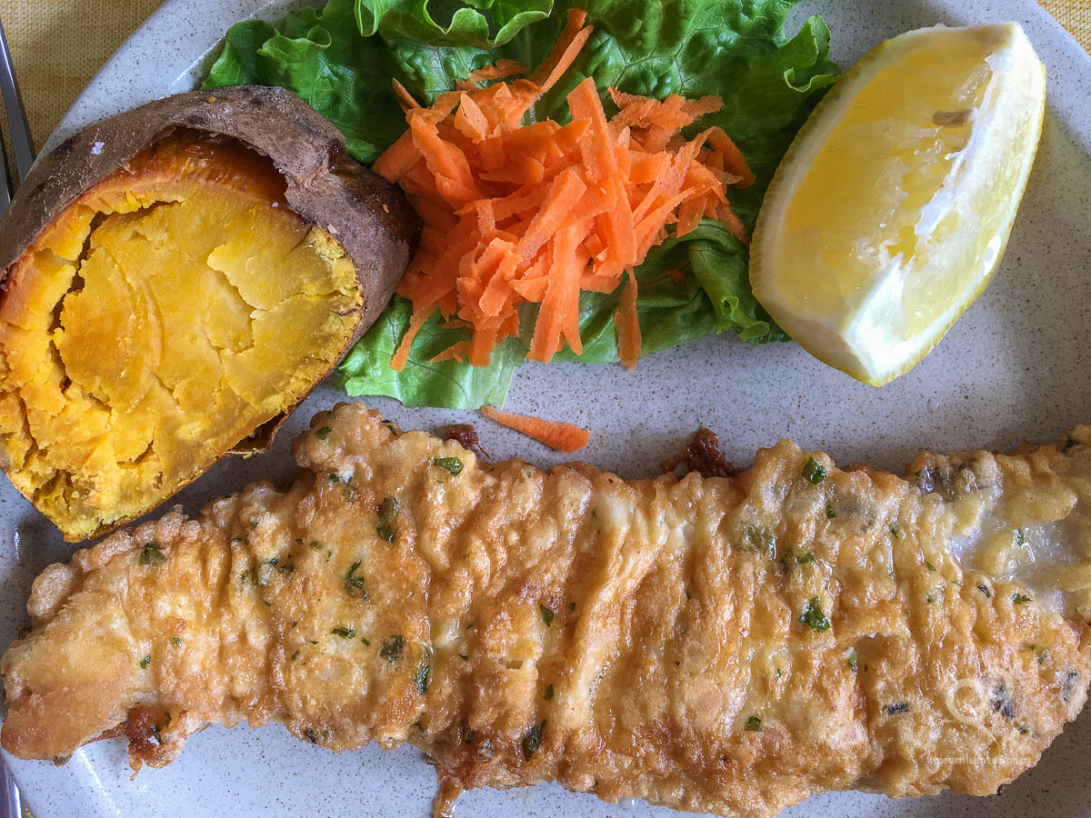 scabbard fish Madeira's traditional dish