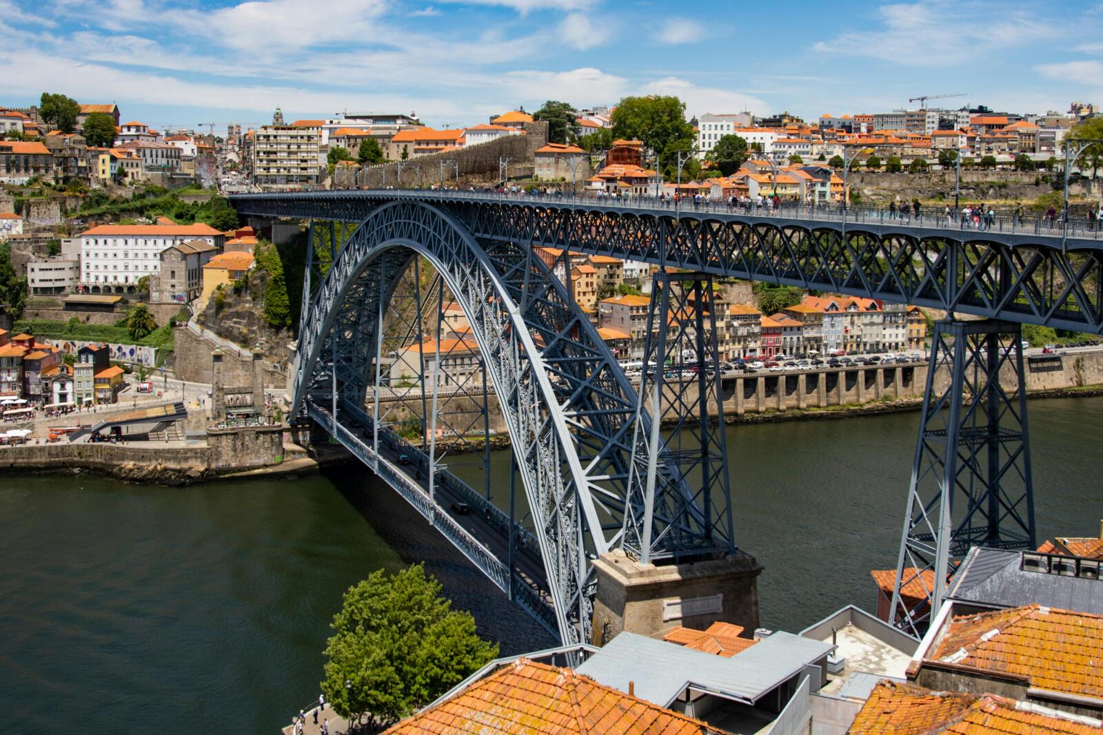 Unique thing to know about Porto, Portugal: Dom Luís I Bridge
