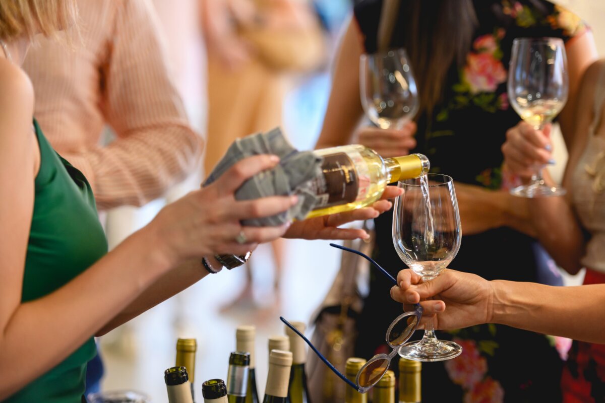 Private Wine Tasting Experience in Portugal Clients enjoying a wine tasting during a private experience in Portugal