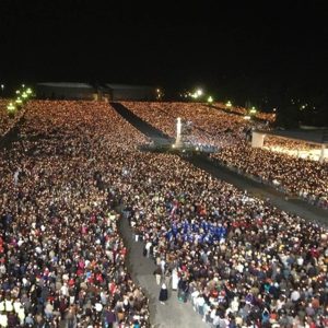 candle light procession in Fátima